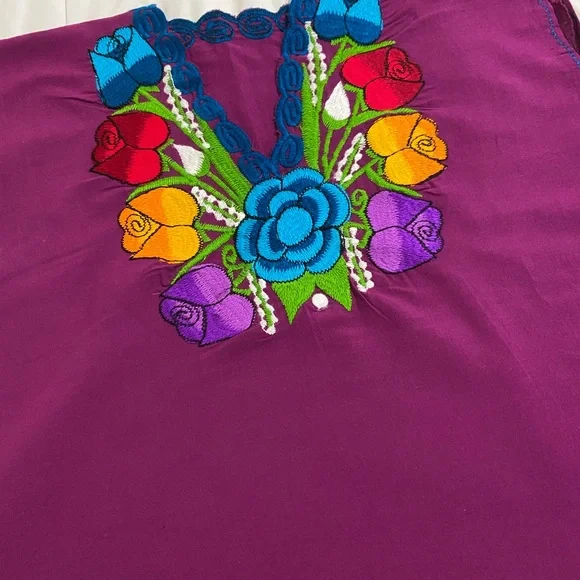 Mexican Blouse and Belt. It can sell separately. - Picture 4 of 4